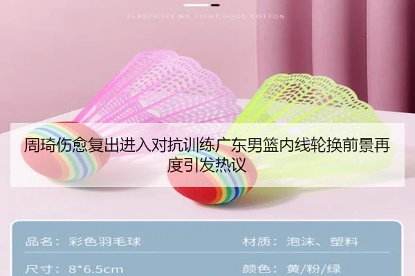 周琦伤愈复出进入对抗训练广东男篮内线轮换前景再度引发热议